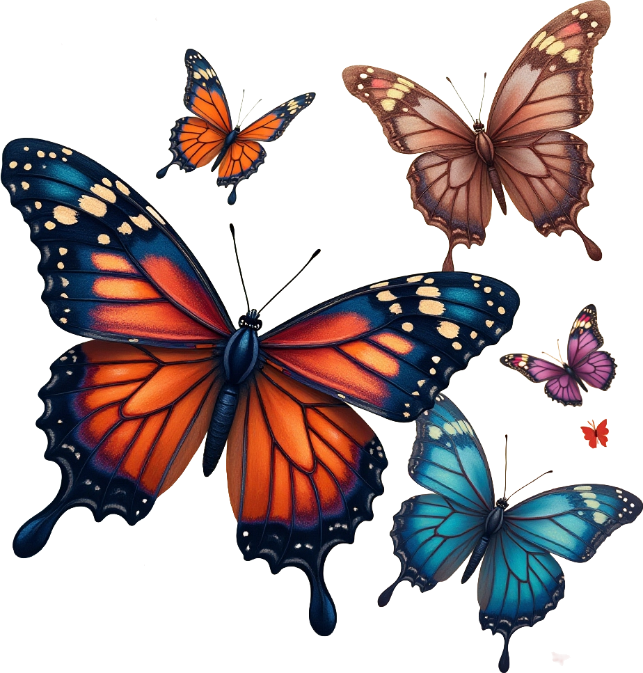 Colorful Butterflies